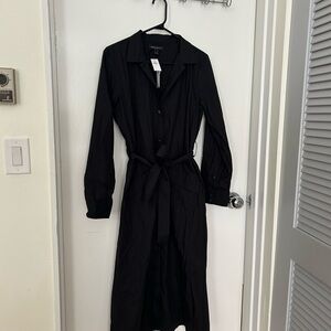 Banana republic Black Long Sleeve Dress